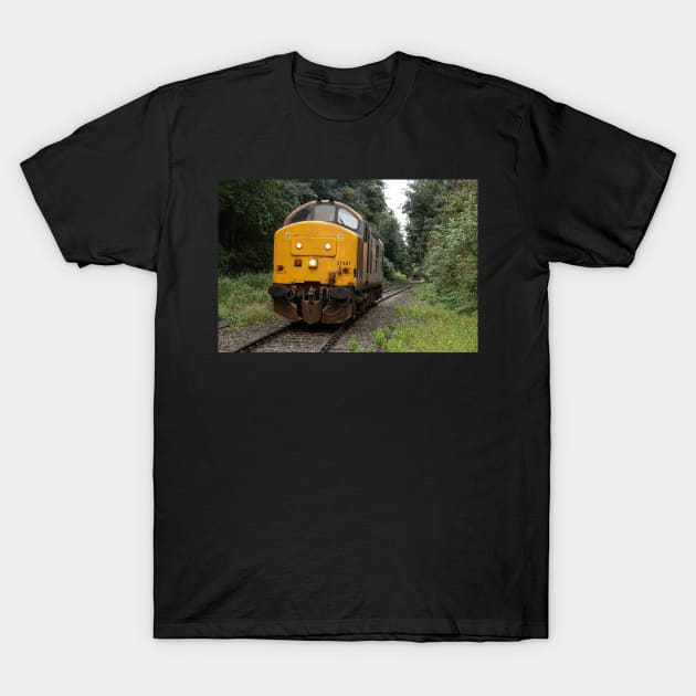 Class 37 British Railways T-Shirt by Robert john